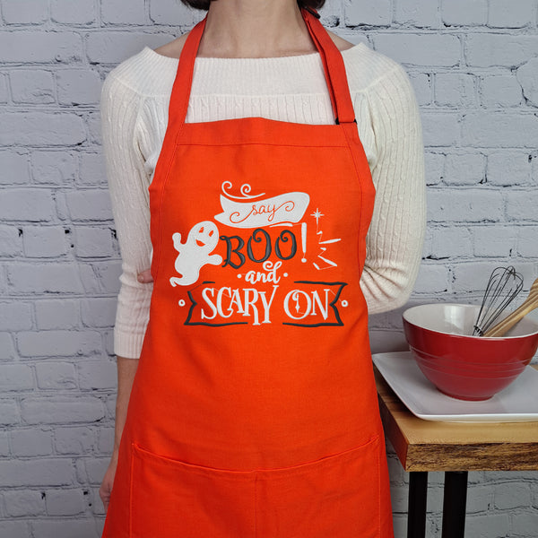 Buy WOMENS APRON-Fab Boo Lous Halloween Flounce Apron