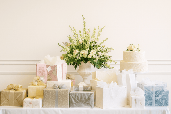 Bride and Groom Apron Set: The Perfect Wedding Gift for Newlywed Cooking Adventures - Threaded Stitch