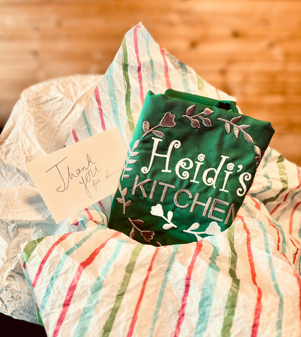 Personalized Apron Gifts: The Perfect Hostess Gift for 2025 - Threaded Stitch