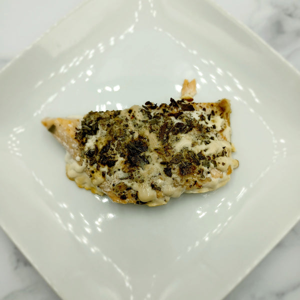 Sage Salmon - Threaded Stitch