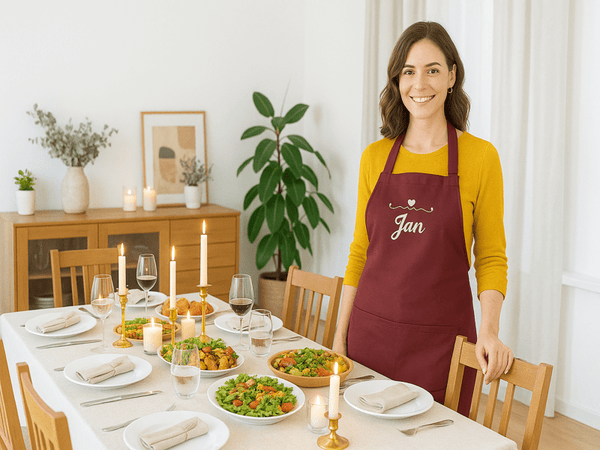 The Essential Dinner Party Apron: Elevate Your Hosting Experience - Threaded Stitch
