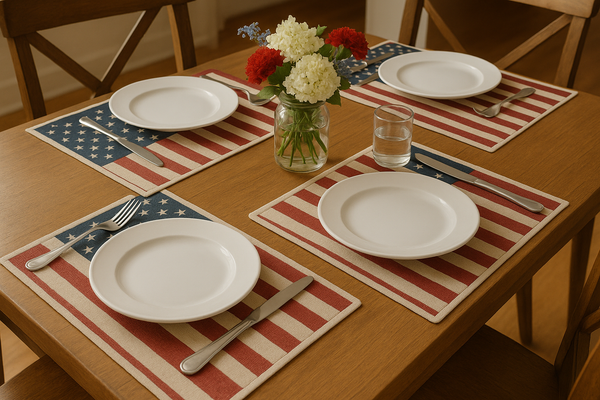 Patriotic - Threaded Stitch