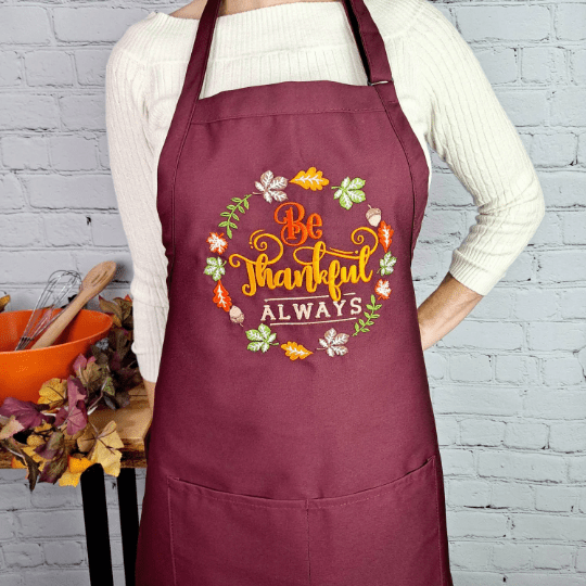 Thanksgiving - Threaded Stitch