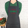 Santas nice list festive apron perfect christmas embroidered baking gift