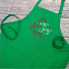 Christmas Savior apron reason for the season embroidered apron with pockets hostess gift