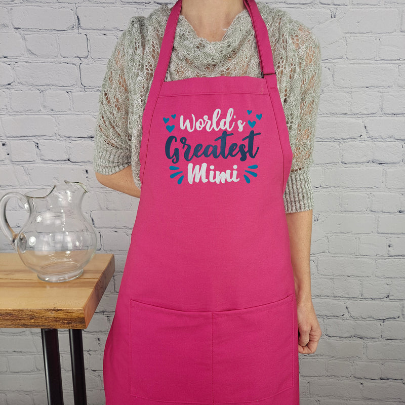 Mom apron Worlds greatest mom kitchen apron perfect mothers day gift for her