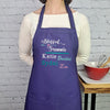 Customizable apron embroidered personalize name grandma gift kitchen apron with pockets mothers day gift