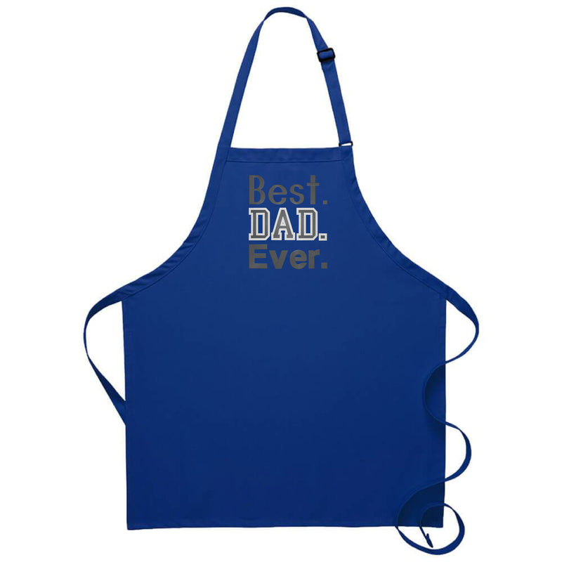 Dad apron Customizable embroidered apron Personalize name kitchen apron great gift for him