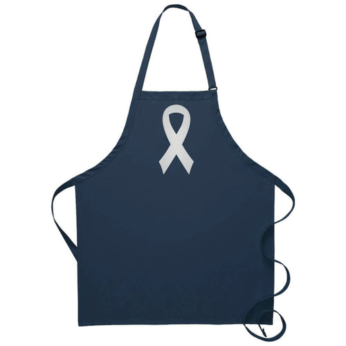 Cancer ribbon apron Breast cancer awareness apron