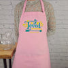 Loved Apron bible verse Romans 5:8 embroidered cute gift for her with pockets