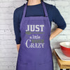 Funny apron Cooking stir crazy pun embroidered apron sarcastic cooking humor perfect friend gift