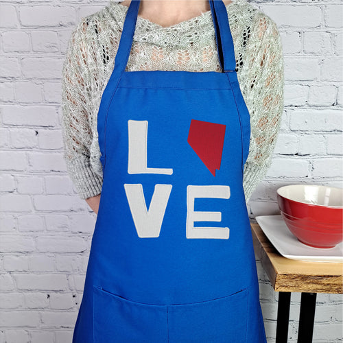 Nevada apron embroidered perfect baking apron gift for her