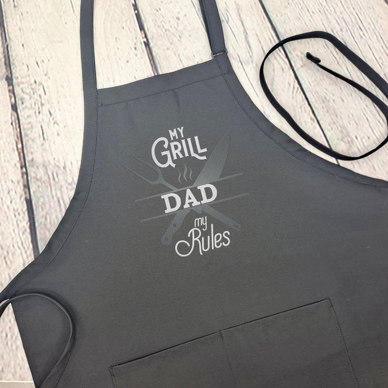 Dad apron Fathers day kitchen apron great Grilling gift for him