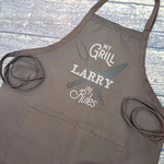 Dad apron Fathers day kitchen apron great Grilling gift for him