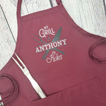 Dad apron Fathers day kitchen apron great Grilling gift for him