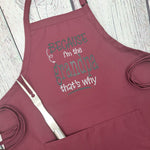 Dad apron Personalized Papa kitchen apron great custom gift for him