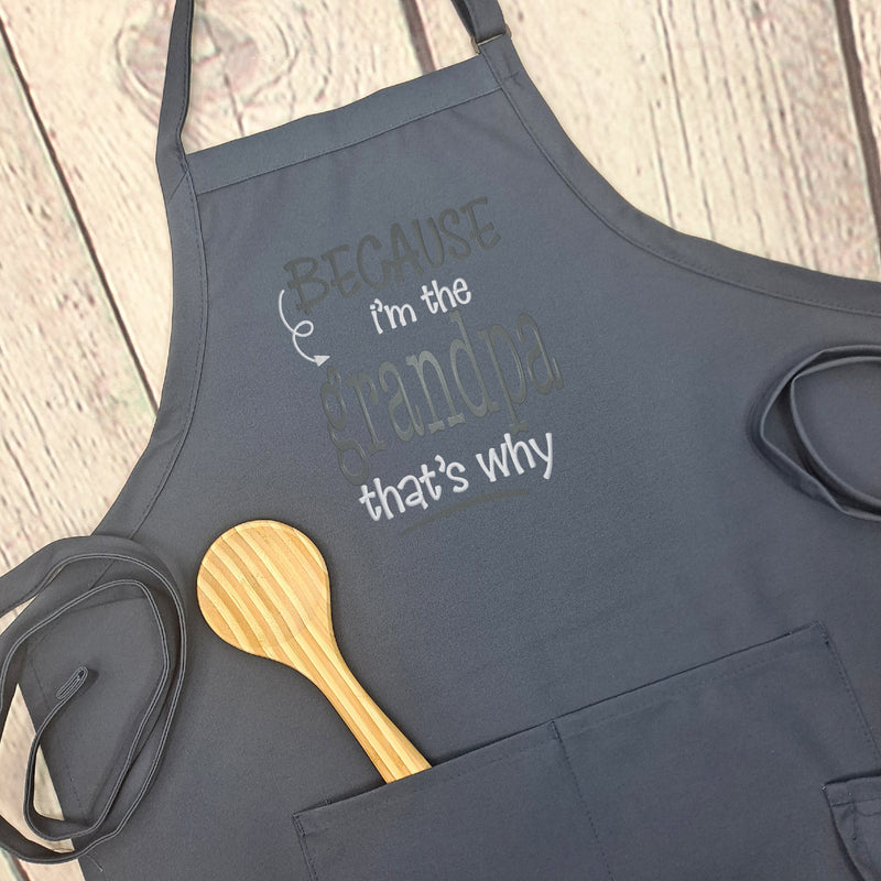 Dad apron Personalized Papa kitchen apron great custom gift for him