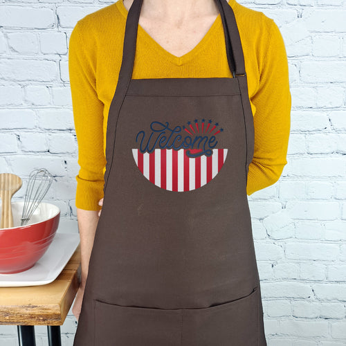 Patriotic Welcome Apron