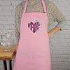 Maine apron kitchen accessory womens apron embroidered with pockets great moving or house warming gift long ties and adjustable neck