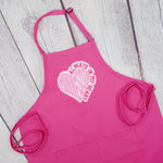 Minnesota apron embroidered Kitchen accessory with pockets adjustable neck always in my heart  great moving gift for her