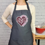 Mississippi apron embroidered kitchen accessory with pockets and adjustable neck perfect gift for her moving gift