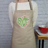 Vermont apron always in my heart embroider gift baking apron perfect gift for her