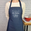 Personalized apron customizable name kitchen apron with pockets great gift for her birthday