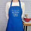 Personalized apron customizable name kitchen apron with pockets great gift for her birthday