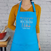 Personalized apron customizable name kitchen apron with pockets great gift for her birthday