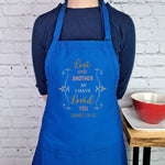 Love one another Apron Bible verse John 15:12 embroidered kitchen accessory cute gift for her with pockets