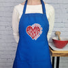 {{product_title}} – {{color}} embroidered kitchen apron