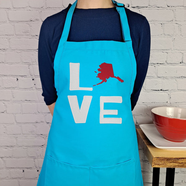 {{product_title}} – {{color}} embroidered kitchen apron