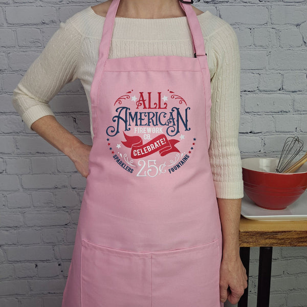 {{product_title}} – {{color}} embroidered kitchen apron