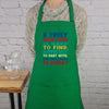 {{product_title}} – {{color}} embroidered kitchen apron