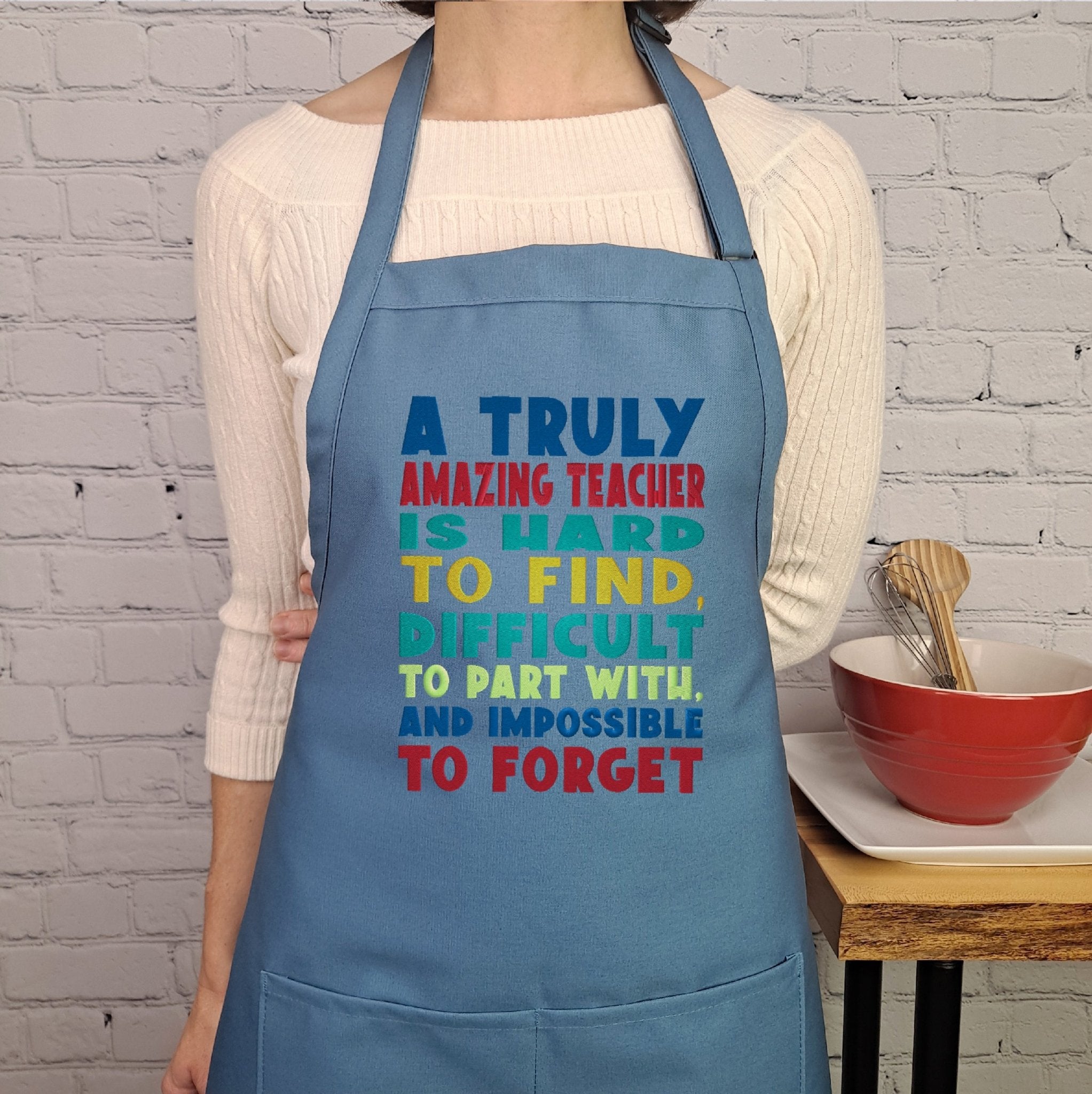 {{product_title}} – {{color}} embroidered kitchen apron