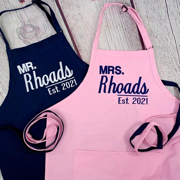 {{product_title}} – {{color}} embroidered kitchen apron