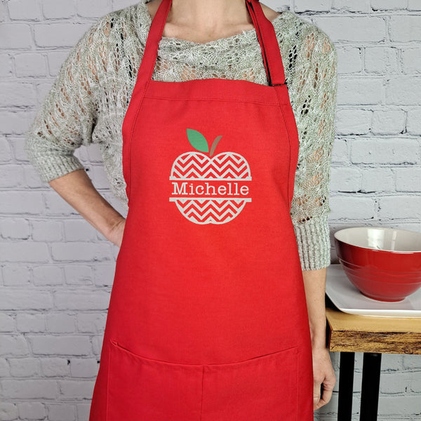{{product_title}} – {{color}} embroidered kitchen apron