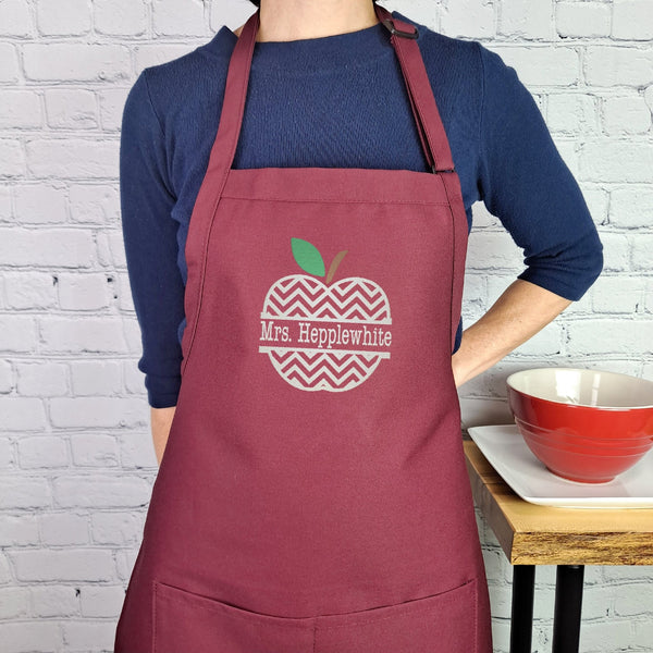 {{product_title}} – {{color}} embroidered kitchen apron