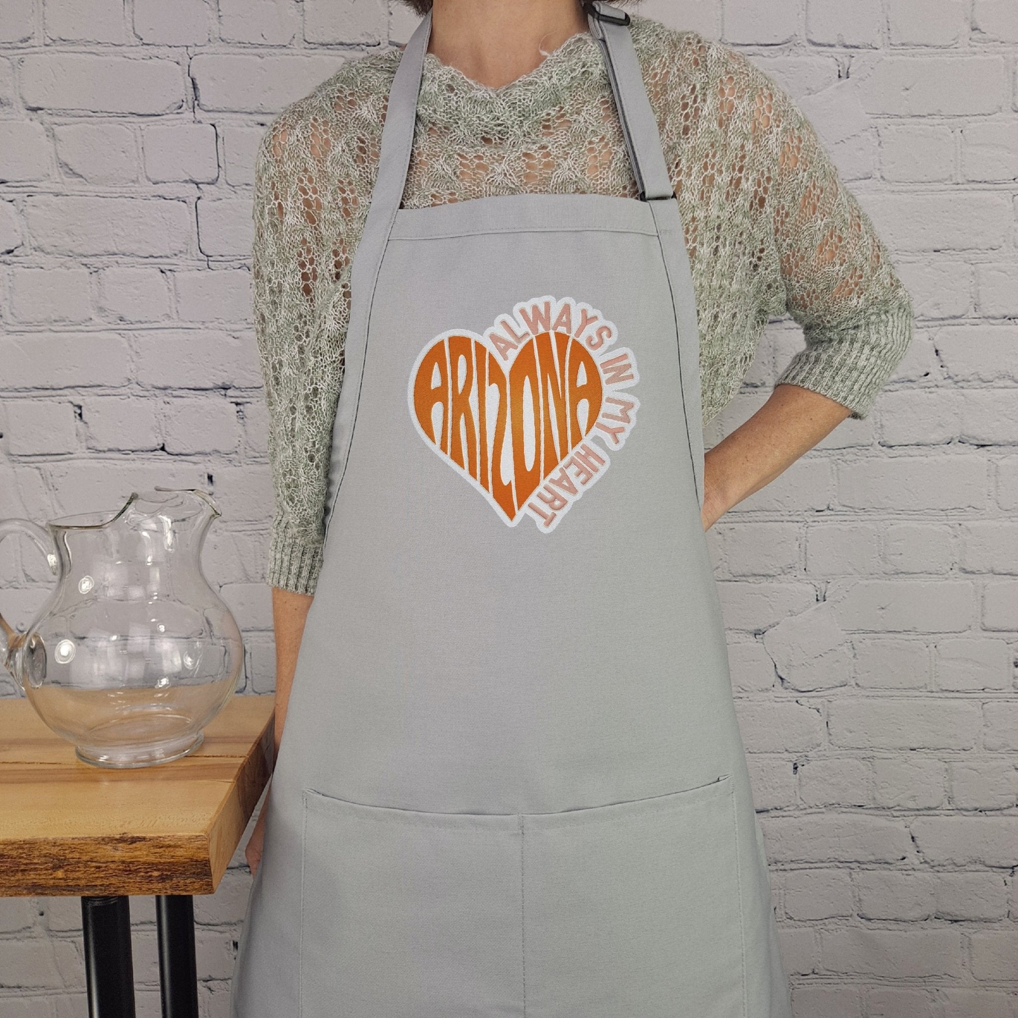 {{product_title}} – {{color}} embroidered kitchen apron