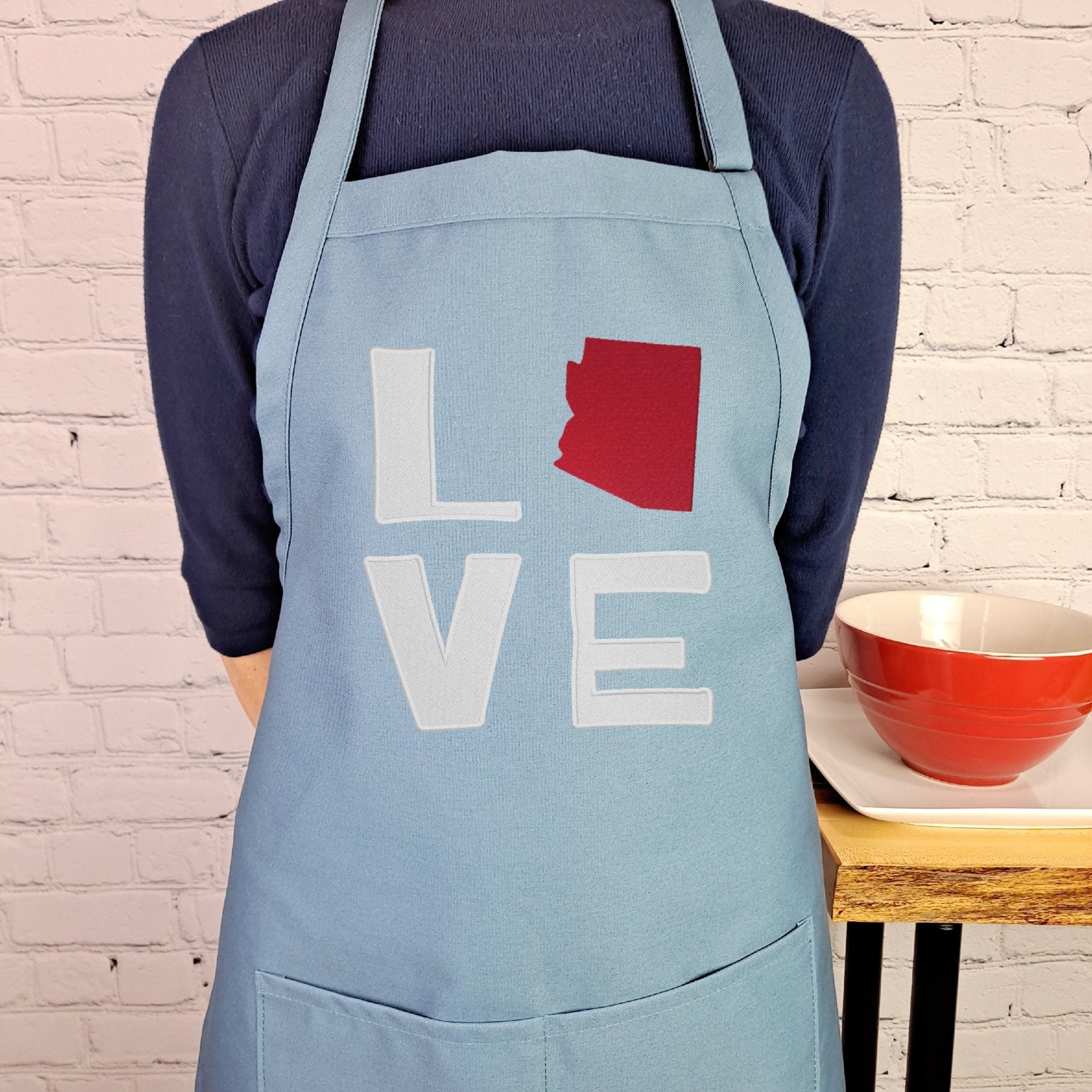 {{product_title}} – {{color}} embroidered kitchen apron