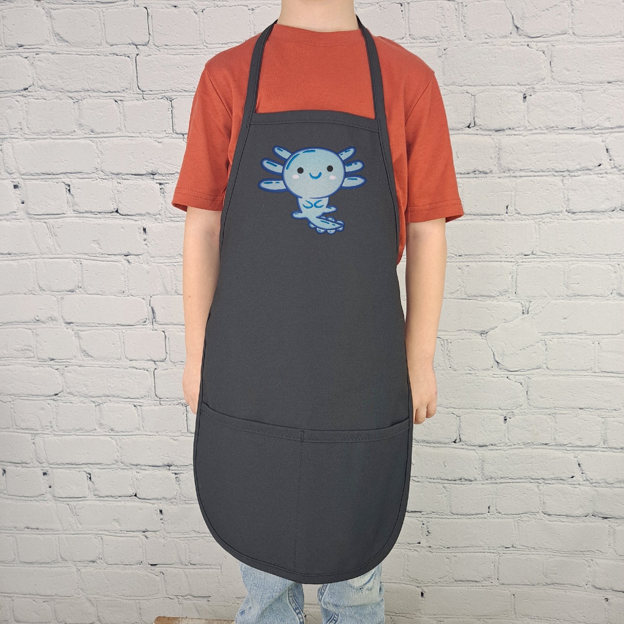{{product_title}} – {{color}} embroidered kitchen apron