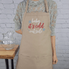 {{product_title}} – {{color}} embroidered kitchen apron