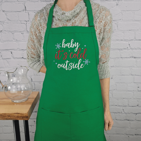{{product_title}} – {{color}} embroidered kitchen apron