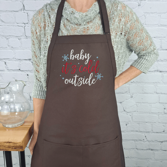 {{product_title}} – {{color}} embroidered kitchen apron