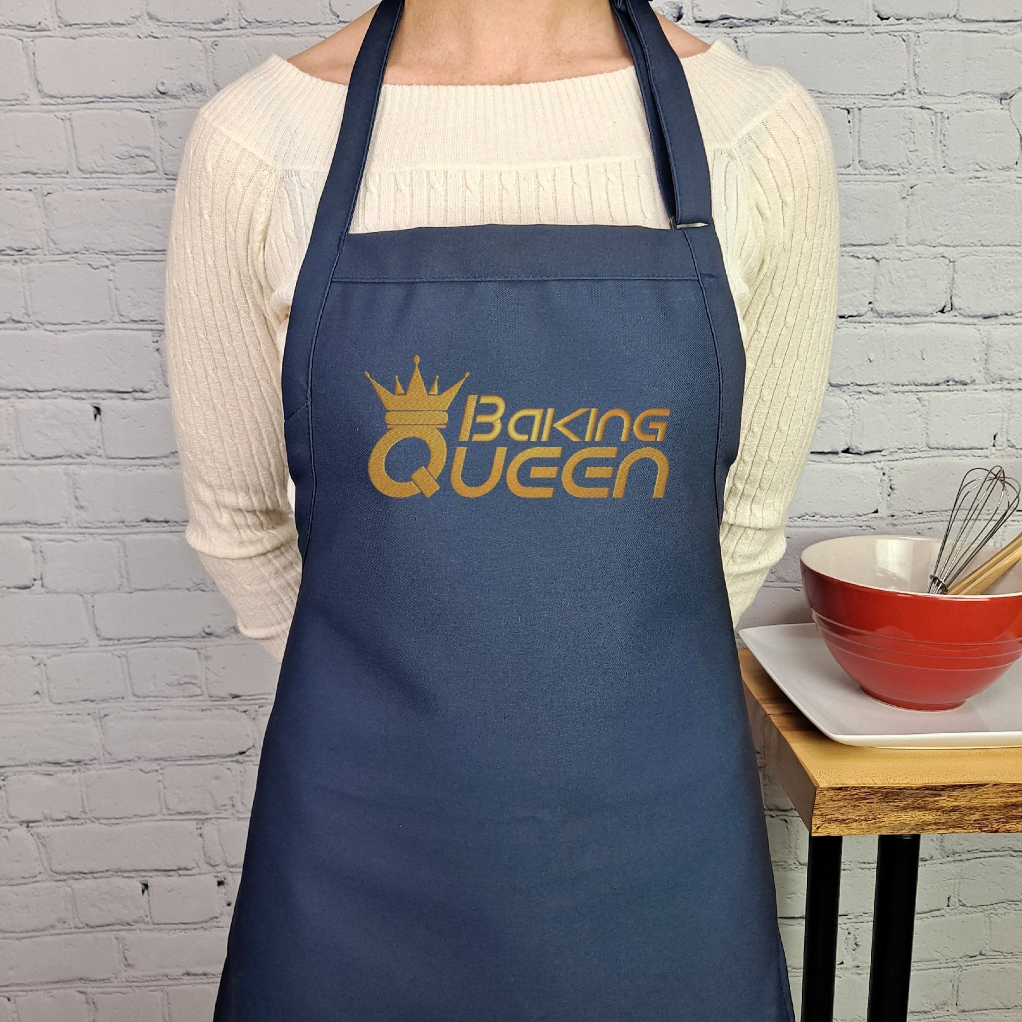 {{product_title}} – {{color}} embroidered kitchen apron