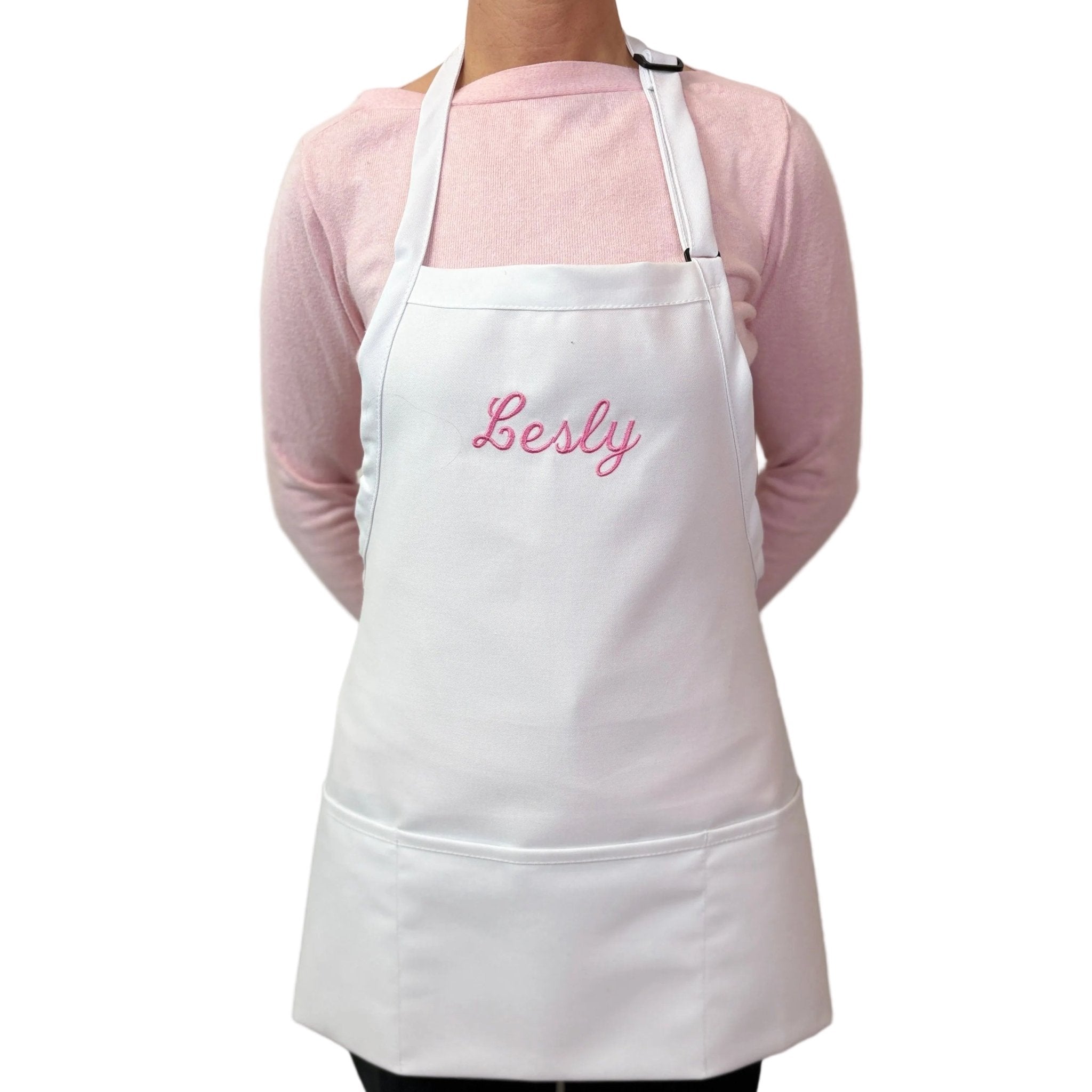 {{product_title}} – {{color}} embroidered kitchen apron