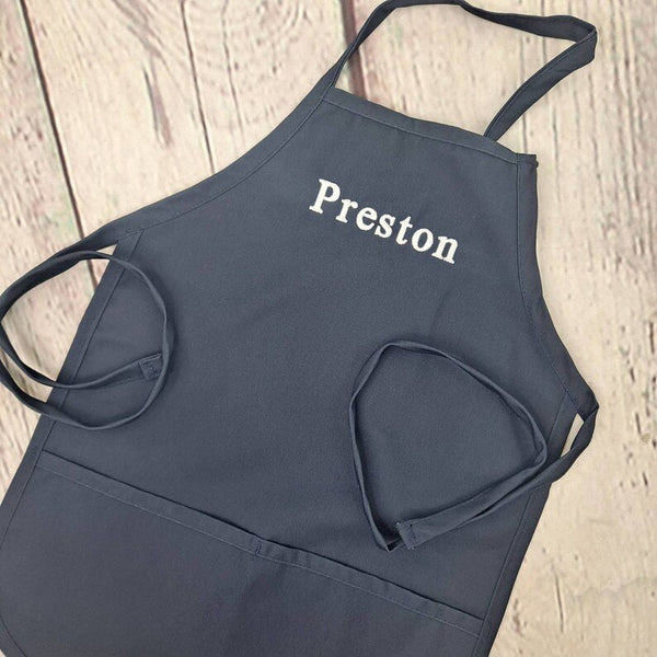 {{product_title}} – {{color}} embroidered kitchen apron