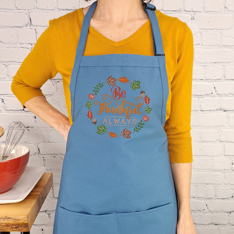 {{product_title}} – {{color}} embroidered kitchen apron