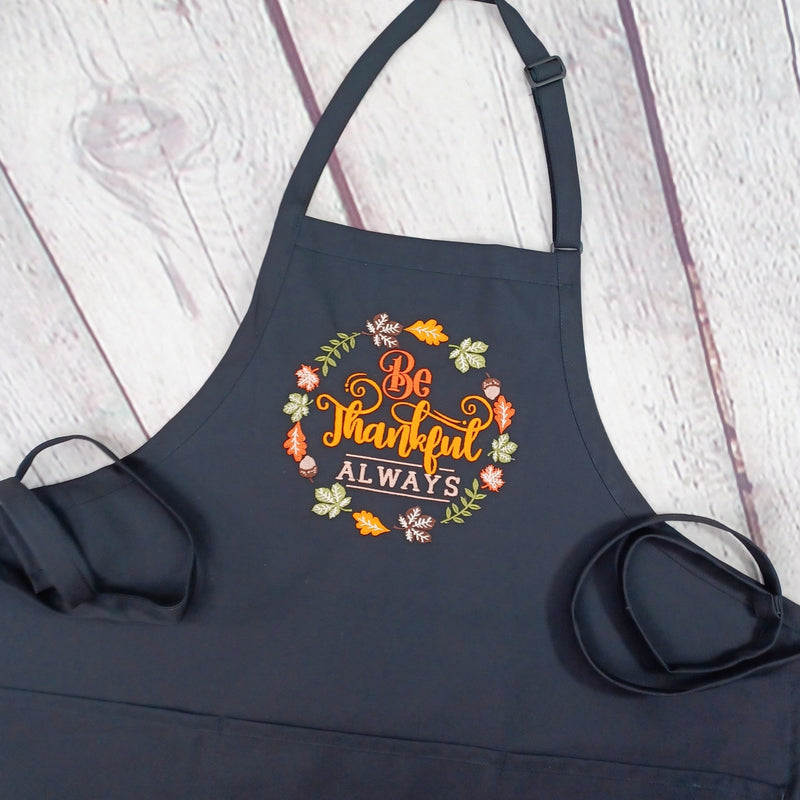 {{product_title}} – {{color}} embroidered kitchen apron