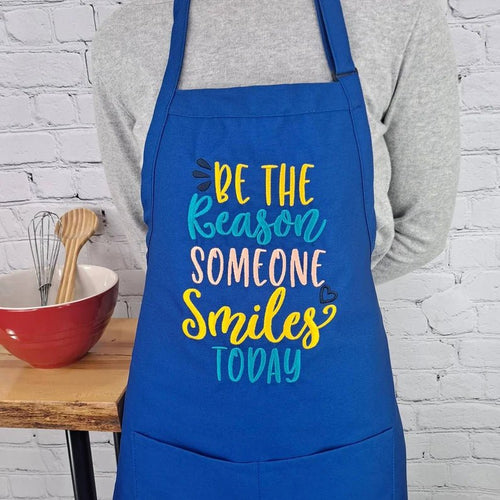 {{product_title}} – {{color}} embroidered kitchen apron